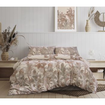 Bayley PRINTED QUILT COVER SET - QUEEN