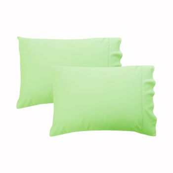 280TC Luxury Percale Standard Pillowcases Apple