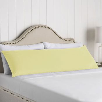 Artex 100% Cotton Body Pillowcase Rich Cream