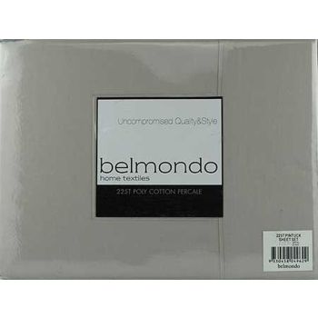 Belmondo 225TC Sheet Set Taupe - King