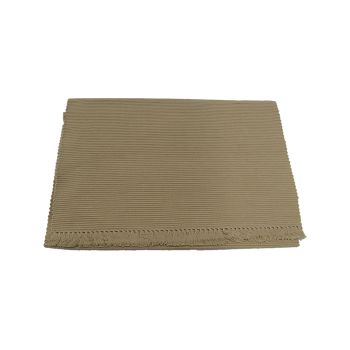 Hoydu Cotton Ribbed Table Runner 45cm x 150cm - WARM SAND