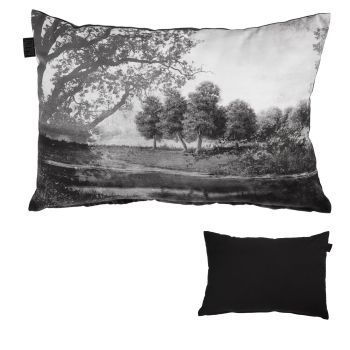 Bedding House Phantom Black Filled Cushion