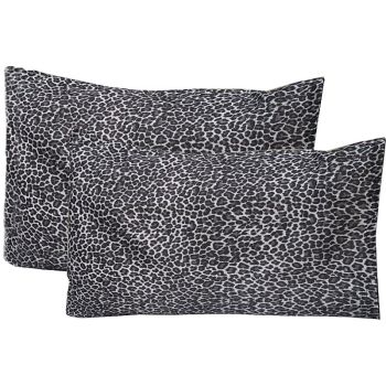 LEOPARD Standard Pillowcase x 2