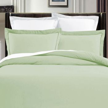 Grand Aterlier Pima Cotton Fennel Quilt Cover Set King