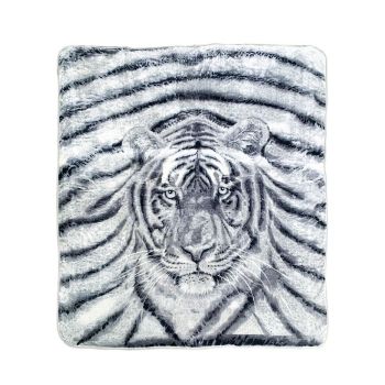 J.Elliot Home 350gsm Tiger Photo Mink Blanket