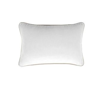 J Elliot Home Gabriel 100% Cotton Oblong Cushion Cover 33 x 48 cm White