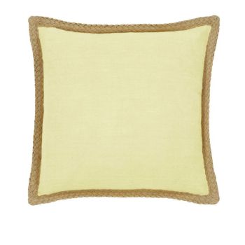 J Elliot Home Mornington Linen Cushion Cover 50 x 50 cm French Vanilla