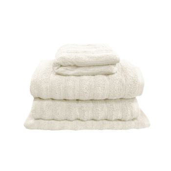 J Elliot Home Set of 4 George Collective Cotton Bath Towel Set Snow