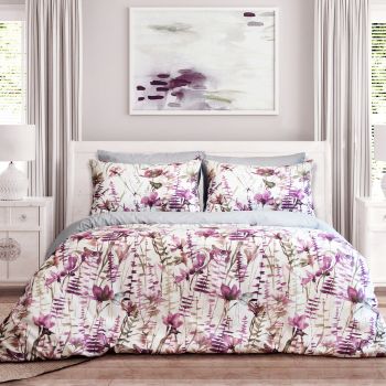 Ardor Felicity Printed Floral Quilt Cover Set Queen