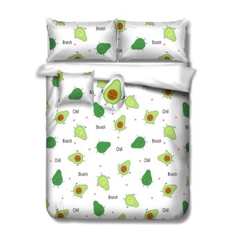 Ramesses White Avocado Kids Advventure 5 Pcs Comforter Set King