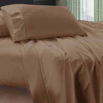 400TC Egyptian Cotton Sheet Set Linen DOUBLE