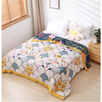 Cartoon style Range Blanket In LinLin