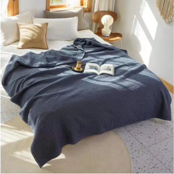 Elegant Classic style Cube Range Blanket Color Dark Gray