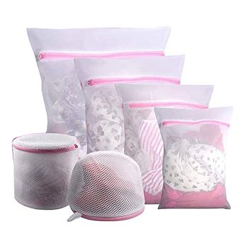 Washing Bag Pack Set Of 6 Laundry Bags Mesh Lingerie Delicate clothes Wash Bags