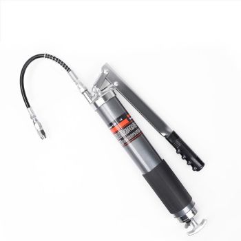 Heavy Duty 600cc Manual Grease Gun Flexible Hose Coupler 10000PSI Oiling Tools