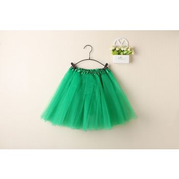 New Adults Tulle Tutu Skirt Dressup Party Costume Ballet Womens Girls Dance Wear, Green, Adults