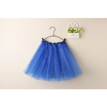 New Adults Tulle Tutu Skirt Dressup Party Costume Ballet Womens Girls Dance Wear, Royal Blue, Adults