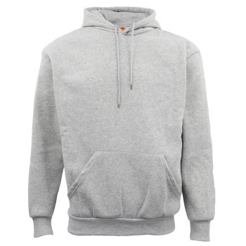 Adult Unisex Men's Basic Plain Hoodie Pullover Sweater Sweatshirt Jumper XS-8XL, Light Grey, XS