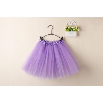 New Adults Tulle Tutu Skirt Dressup Party Costume Ballet Womens Girls Dance Wear, Light Purple, Adults