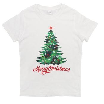 New Funny Adult Xmas Christmas T Shirt Tee Mens Womens 100% Cotton Jolly Ugly, Tree (White), M