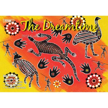 The Dreamtime - 2023 Rectangle Wall Calendar 16 Months Planner New Year Gift