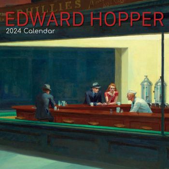 Edward Hopper - 2024 Square Wall Calendar 16 Months Arts Planner Christmas Gift