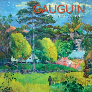 Gauguin 2024 Square Wall Calendar 16 Months Arts Planner Christmas New Year Gift