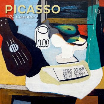 Picasso 2024 Square Wall Calendar 16 Months Arts Planner Christmas New Year Gift