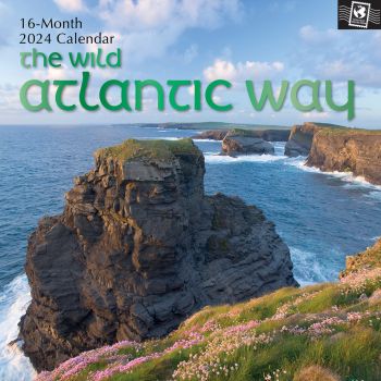 The Wild Atlantic Way - 2024 Square Wall Calendar 16 Month Planner New Year Gift