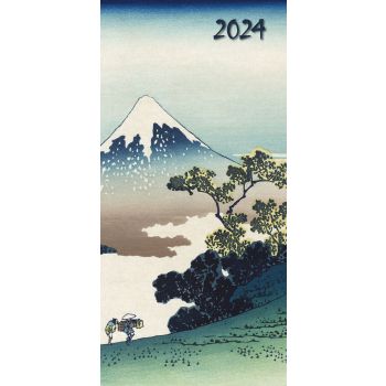 Hokusai - 2024 Flexi Pocket Diary Premium Planner Christmas Xmas New Year Gift