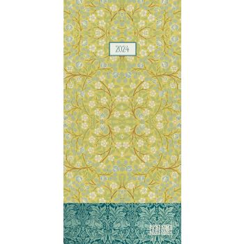 William Morris Clover 2024 Flexi Pocket Diary Premium Planner Xmas New Year Gift