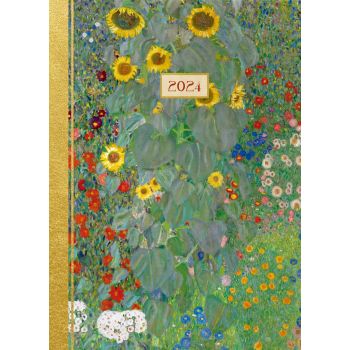 Klimt - 2024 Premium A6 Flexi Pocket Diary Planner Christmas Xmas New Year Gift