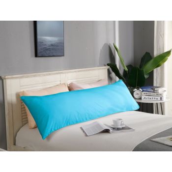 1000TC Premium Ultra Soft Body Pillowcase - Light Blue