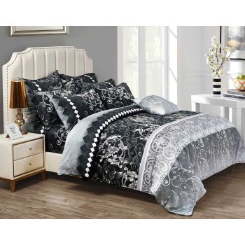 Costa Double Size Duvet Quilt Cover Set