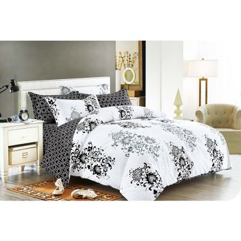 Chateaux King Size Duvet Quilt Cover Set