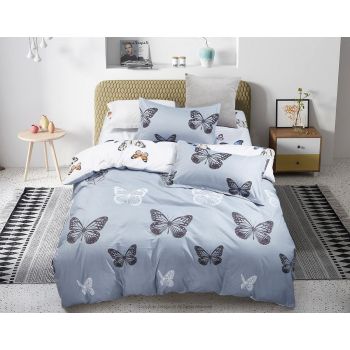 Butterfly King Size Quilt/Duvet Cover Set