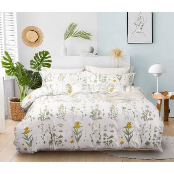 Jasmine King Size Duvet Quilt Cover Set