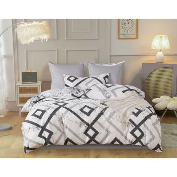 Ashwin King Size Quilt/Duvet Cover Set