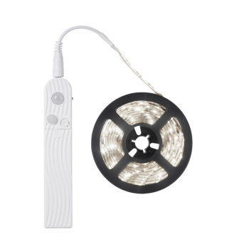 Motion Sensor LED Strip Light 1m warm white