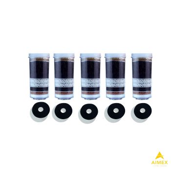 Aimex 8 Stage Water AA Filter Cartridges x 5