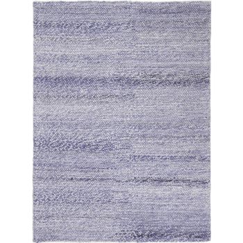 Harlow Loopy Blue Wool Blend Rug 160x230