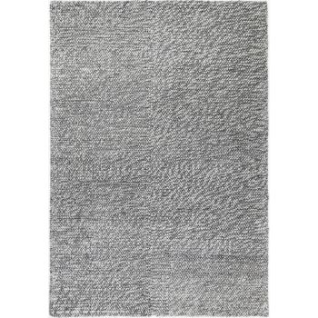 Harlow Loopy Charcoal Wool Blend Rug 160x230