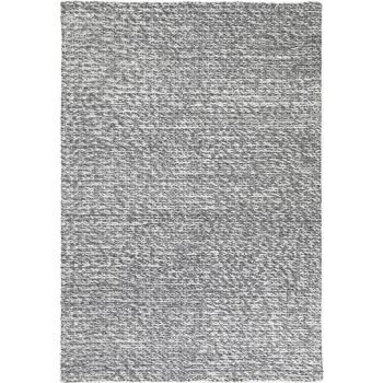 Harlow Cue Charcoal Wool Blend Rug 200x290