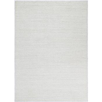 Harlow Cue White Wool Blend Rug 200x290