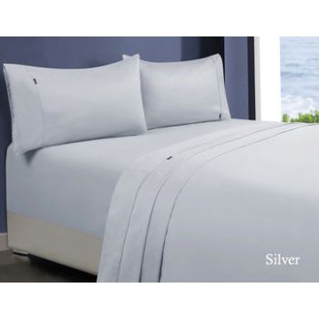 1000tc egyptian cotton sheet set 1 double silver