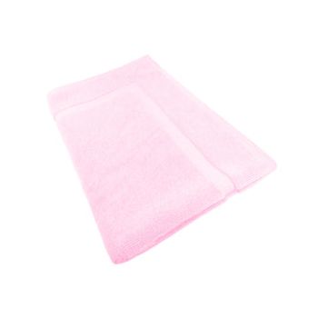 softouch ultra light quick dry premium cotton bath mat 900gsm baby pink