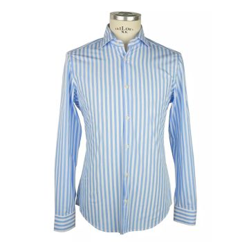 Striped Cotton Shirt 38 IT Men