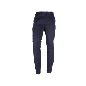 Milano Wool Blend Trousers with Button and Zip Closure 52 IT Men