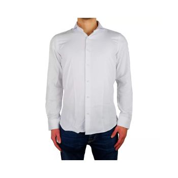 Milano Shirt in Oxford White Cotton 38 IT Men