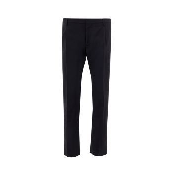 Valentino Elegant Tailored Trouser in Blue Wool Blend 48 IT Men